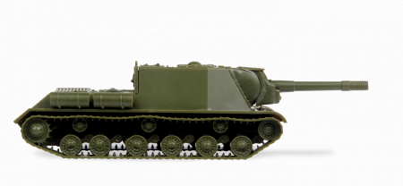 Советское штурмовое орудие ИСУ-152, 1:100