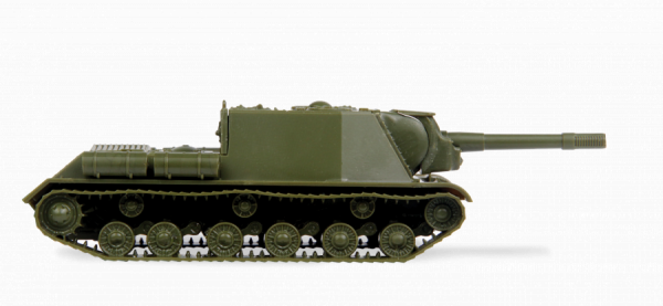 Советское штурмовое орудие ИСУ-152, 1:100