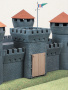Средневековая каменная крепость, 1:72