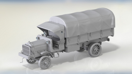Стандартный грузовик "Liberty" с пехотой США І МВ, 1:35, (35652)