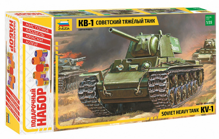 Советский танк "КВ-1", 1:35