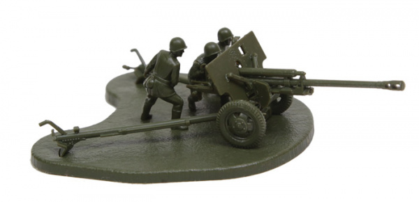 Советская противотанковая пушка ЗИС-3, 1:72, [6253]