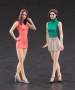 Набор фигур FASHION MODEL GIRLS FIGURE (2 фигуры), 1:24, [29104]