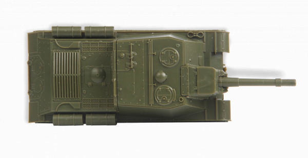 Советское штурмовое орудие ИСУ-152, 1:100