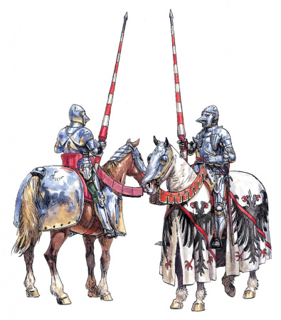 Французские рыцари (100-летняя война), 1/72