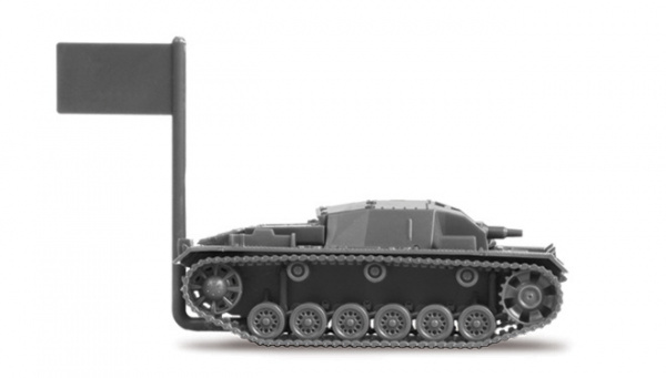 Немецкое штурмовое орудие Stug-III Ausf.B, 1:100