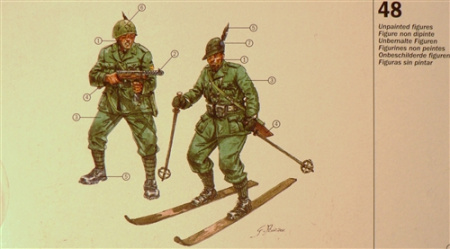 Итальян. альпийские стрелки (2-я м.в.), 1/72