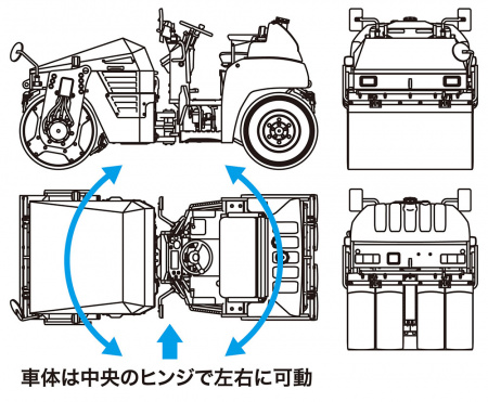 Комбинированный вибрационный каток HITACHI ZC50C-5 (в комплект входит 1 фигура), 1:35, [66002]