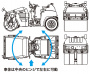Комбинированный вибрационный каток HITACHI ZC50C-5 (в комплект входит 1 фигура), 1:35, [66002]