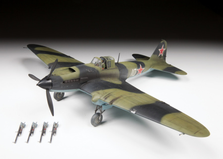 Советский штурмовик "Ил-2" обр. 1942 года, 1:48, [4825]