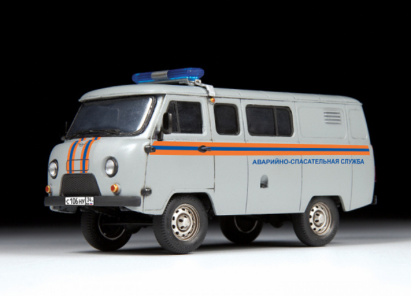 УАЗ «3909» Аварийно-спасательная служба, 1:43