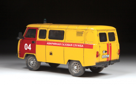 УАЗ-3909 "Буханка". Аварийная газовая служба., 1:43, [43003]
