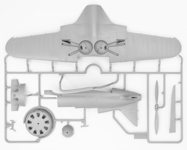 И-16 тип 10, Истребитель ВВС Китая 2 МВ, 1:32, (32006)