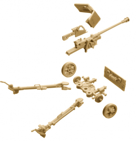 Противотаковая пушка PAK 40 AT + фигуры, 1:72, [6096]