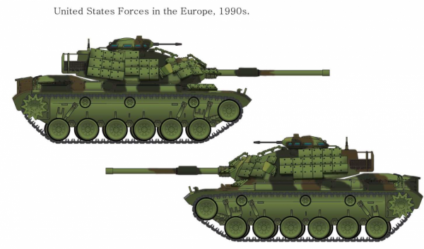 Танк M60A1 RISE (P), 1:72, (13425)