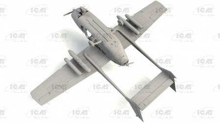 Cessna O-2A Skymaster, Американский самолет-разведчик, 1:48, (48290)