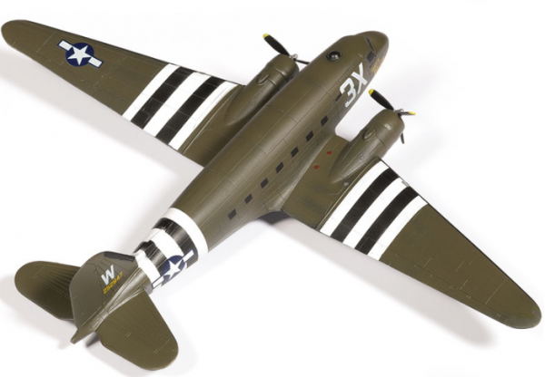 Самолёт USAAF C-47 Skytrain, 1:144, (12633)