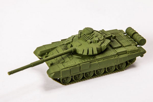 Советский основной боевой танк Т-72Б, 1:100, [7400]