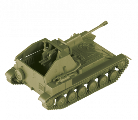 Советская САУ СУ-76М, 1:100