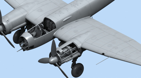 Ju 88A-14, Германский бомбардировщик ІІ МВ, 1:48, (48234)