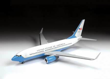 Авиалайнер "Боинг 737-700/С40В", 1:144