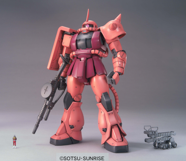 Робот MG ZAKU II Char Aznable's customize mobile suit Ver 2.0, 1:100