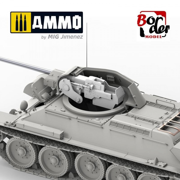 Танк-34E (First Type of Spaced Armour) Танк-34/76 (112 factory), 1:35, [BT-009]
