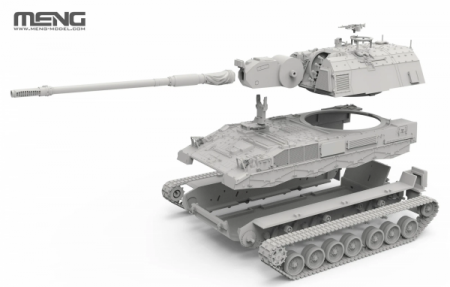 Немецкая самоходная гаубица Panzerhaubitze 2000, 1:72, [72-008]