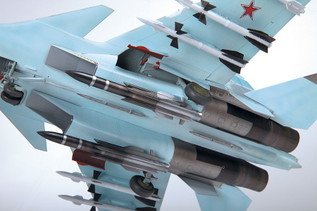 Российский многоцелевой истребитель Су-30СМ, 1:48, [4808]