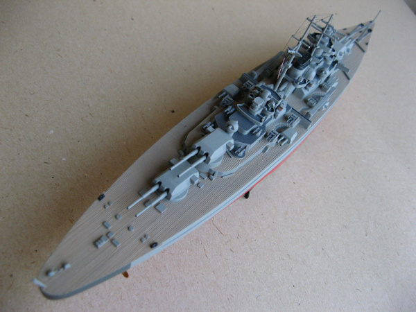 Линкор "Тирпиц", 1/800