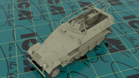 Sd.Kfz.251/6 Ausf.A с экипажем, 1:35, (35104)