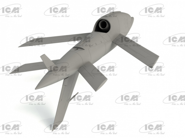 ВQM-34А (Q-2C) Firebee с тележкой, 1:48, [48401]