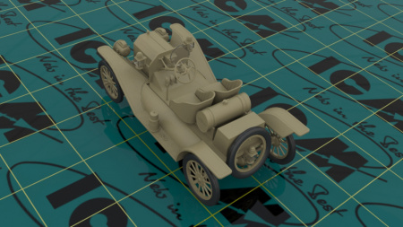 Model T 1913 "Спидстер", Американский спортивный автомобиль, 1:24, (24015)