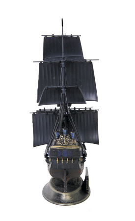 "Черная Жемчужина" пиратский корабль Генри Моргана, 1:350