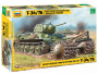 Танк "Т-34/76" с минным тралом, 1:35