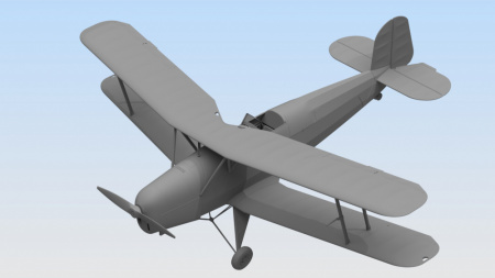 Bücker Bü 131B, Германский учебный самолет, 1:32, (32031)