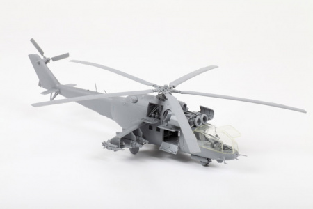Советский ударный вертолет Ми-24А, 1:72