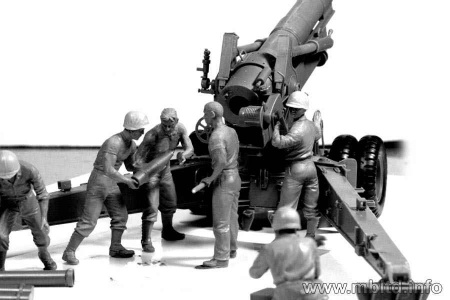 Артиллерийский расчет, США, 1:35, (MB3577)