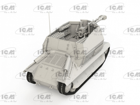 Немецкая самоходная гаубица 10.5cm leFH 16(Sf) auf Geschutzwagen FCM36(f), 1:35, [35340]