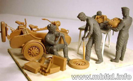Немецкая моторемонтная бригада, 1:35, (MB3560)
