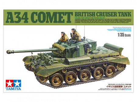 Танк British Cruiser Tank A34 Comet, 1:35