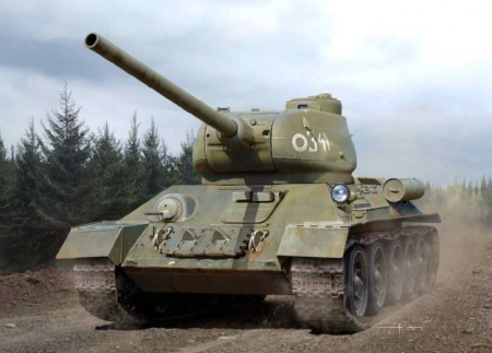 Танк Soviet Medium Tank T-34-85 (1:72)