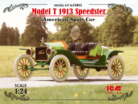 Model T 1913 "Спидстер", Американский спортивный автомобиль, 1:24, (24015)