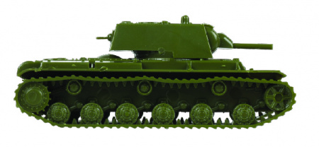 Советский тяжелый танк КВ-1 обр 1940г, 1:100