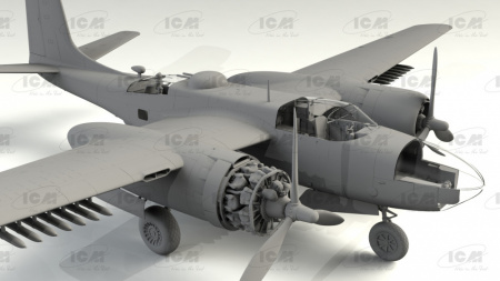 B-26С-50 Invader, Американский бомбардировщик (война в Корее), 1:48, (48284)