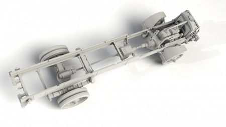 Standard B Liberty 2-й серии, Американский грузовой автомобиль І МВ, 1:35, (35651)