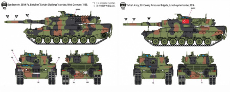 Танк German Army Leopard 2A4, 1:72, [13428]