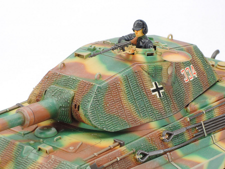Танк КИНГ ТИГР (Порше) +1 фигура, 1/35