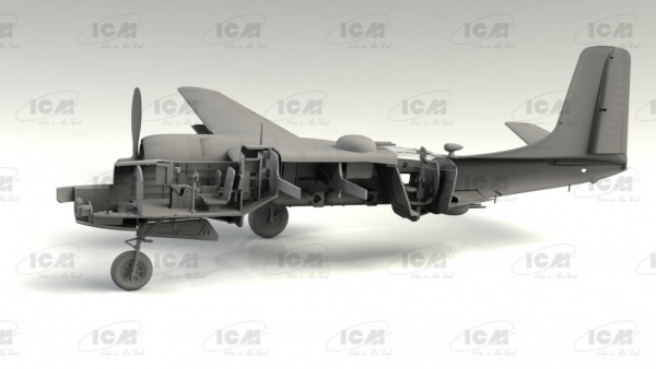 B-26С-50 Invader, Американский бомбардировщик (война в Корее), 1:48, (48284)