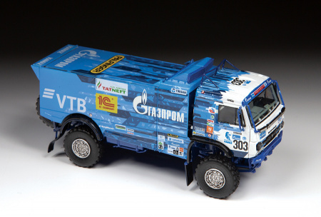 Автомобиль KAMAZ-43509 "KAMAZ-master", 1:72